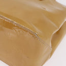 LOUIS VUITTON Monogram Vernis Reade PM Hand Bag Beige M91144 LV Auth gh2465-14