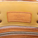 LOUIS VUITTON Monogram Vernis Reade PM Hand Bag Beige M91144 LV Auth gh2465-19