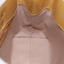 LOUIS VUITTON Monogram Vernis Reade PM Hand Bag Beige M91144 LV Auth gh2465-21