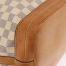 LOUIS VUITTON Damier Azur Noe Shoulder Bag N42222 LV Auth gh2478A-10