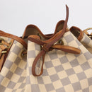 LOUIS VUITTON Damier Azur Noe Shoulder Bag N42222 LV Auth gh2478A-15