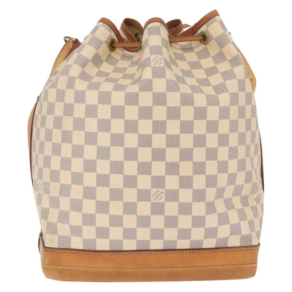 LOUIS VUITTON Damier Azur Noe Shoulder Bag N42222 LV Auth gh2478A