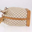 LOUIS VUITTON Damier Azur Noe Shoulder Bag N42222 LV Auth gh2478A-5