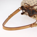 LOUIS VUITTON Damier Azur Noe Shoulder Bag N42222 LV Auth gh2478A-7