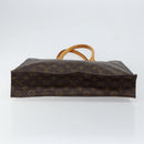 LOUIS VUITTON Monogram Sac Plat Hand Bag M51140 LV Auth gh250-10