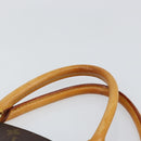 LOUIS VUITTON Monogram Sac Plat Hand Bag M51140 LV Auth gh250-8