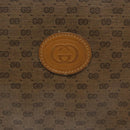 GUCCI Micro GG Supreme Clutch Bag PVC Beige 017 123 0025 Auth gh252-12