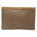 GUCCI Micro GG Supreme Clutch Bag PVC Beige 017 123 0025 Auth gh252-3
