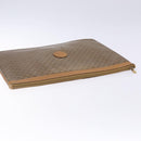 GUCCI Micro GG Supreme Clutch Bag PVC Beige 017 123 0025 Auth gh252-6