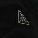 PRADA Hand Bag Nylon Black Silver Auth gh263-17