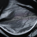 PRADA Hand Bag Nylon Black Silver Auth gh263-21