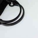 PRADA Hand Bag Nylon Black Silver Auth gh263-7
