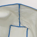 GOYARD Herringbone Saint Louis PM Tote Bag PVC Leather Blue Auth gh266-17