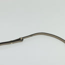 Chloe Fay Shoulder Bag Suede Leather Gold Gray Auth gh269-14