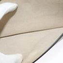 Chloe Fay Shoulder Bag Suede Leather Gold Beige Auth gh270-20