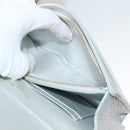 Christian Dior Diorama Chain Shoulder Bag Leather Silver Auth gh272-12