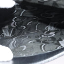 Salvatore Ferragamo Gancini Shoulder Bag Leather Black Gold Auth gh274-19