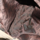 Salvatore Ferragamo Tote Bag Nylon 2way Beige Silver Auth gh287-17