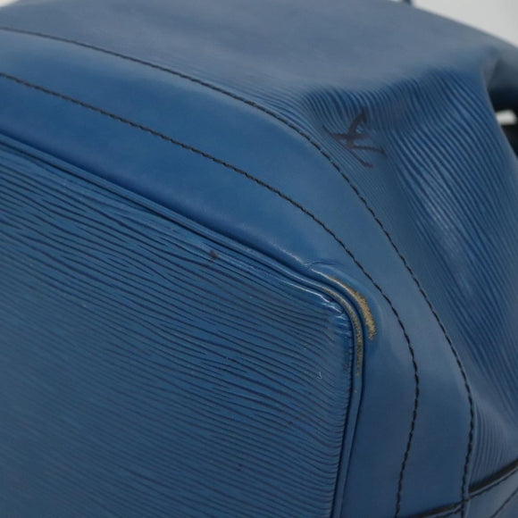 LOUIS VUITTON Epi Noe Shoulder Bag Toledo Blue M44005 LV Auth gh295