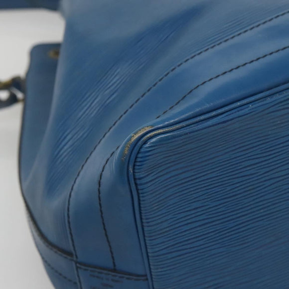 LOUIS VUITTON Epi Noe Shoulder Bag Toledo Blue M44005 LV Auth gh295