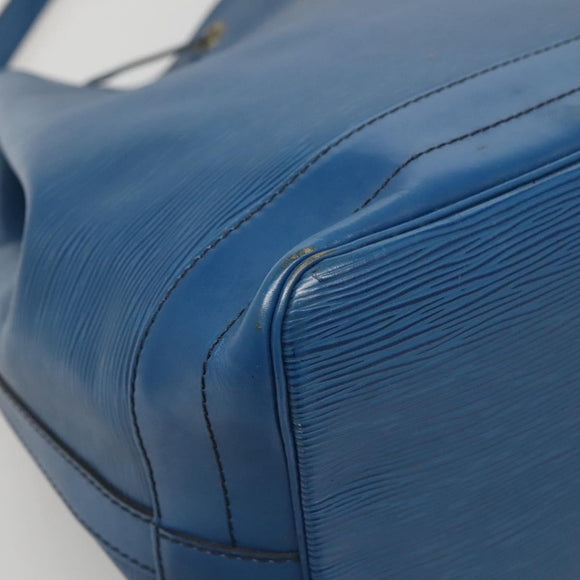 LOUIS VUITTON Epi Noe Shoulder Bag Toledo Blue M44005 LV Auth gh295