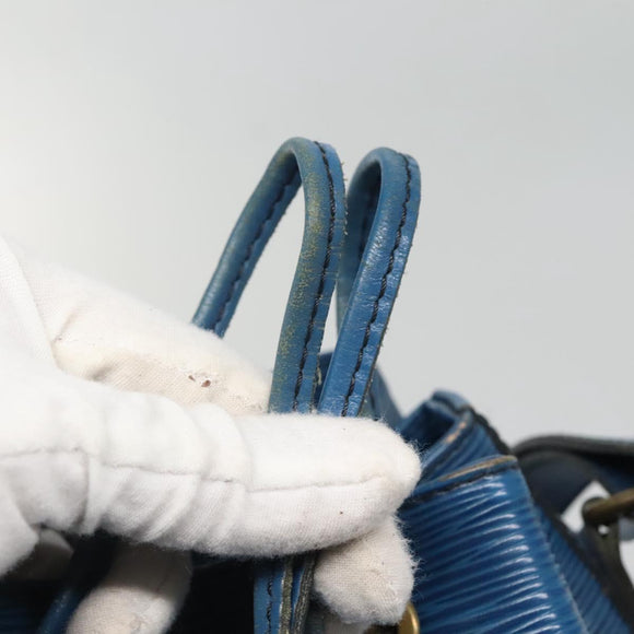 LOUIS VUITTON Epi Noe Shoulder Bag Toledo Blue M44005 LV Auth gh295