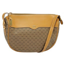 GUCCI Micro GG Supreme Shoulder Bag PVC Beige Gold 001 115 4001 Auth gh314-1