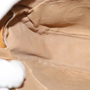 GUCCI Micro GG Supreme Shoulder Bag PVC Beige Gold 001 115 4001 Auth gh314-19