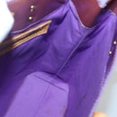 LOUIS VUITTON Monogram Vernis Reade MM Hand Bag Purple Viole M91087 Auth gh316-17