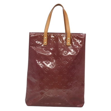 LOUIS VUITTON Monogram Vernis Reade MM Hand Bag Purple Viole M91087 Auth gh316 - 0