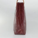 LOUIS VUITTON Monogram Vernis Reade MM Hand Bag Purple Viole M91087 Auth gh316-4