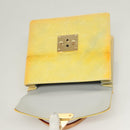 LOUIS VUITTON Monogram Vernis Spring Street Hand Bag Gris M91029 LV Auth gh317-10