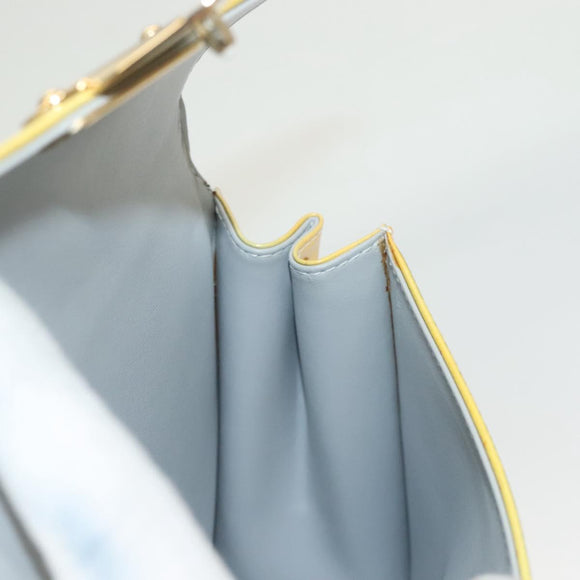 LOUIS VUITTON Monogram Vernis Spring Street Hand Bag Gris M91029 LV Auth gh317