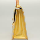 LOUIS VUITTON Monogram Vernis Spring Street Hand Bag Gris M91029 LV Auth gh317-3