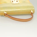 LOUIS VUITTON Monogram Vernis Spring Street Hand Bag Gris M91029 LV Auth gh317-7