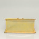 LOUIS VUITTON Monogram Vernis Spring Street Hand Bag Gris M91029 LV Auth gh317-5