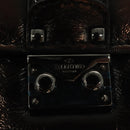 VALENTINO Chain Shoulder Bag Leather Brown Auth gh318-10