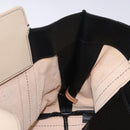 Chloe Alison Tote Bag Leather Pink Black Auth gh323-18