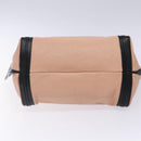 Chloe Alison Tote Bag Leather Pink Black Auth gh323-5