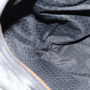 GUCCI Web Sherry Line Shoulder Bag Canvas Black Gold 73884 Auth gh324-18