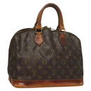 LOUIS VUITTON Monogram Alma Hand Bag M51130 LV Auth gh352-1