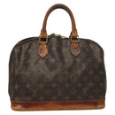 LOUIS VUITTON Monogram Alma Hand Bag M51130 LV Auth gh352-13