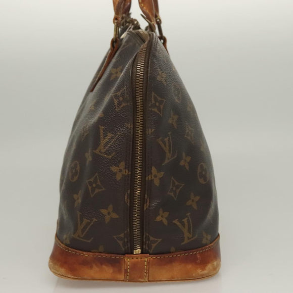 LOUIS VUITTON Monogram Alma Hand Bag M51130 LV Auth gh352