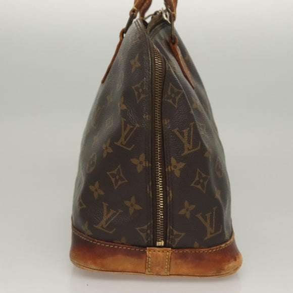 LOUIS VUITTON Monogram Alma Hand Bag M51130 LV Auth gh352