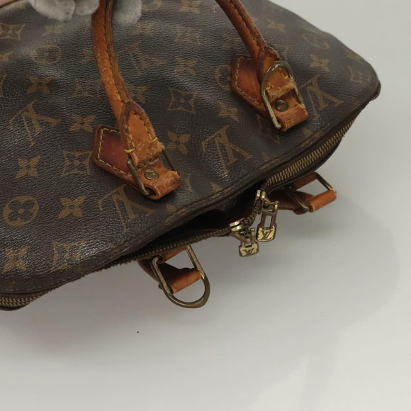 LOUIS VUITTON Monogram Alma Hand Bag M51130 LV Auth gh352