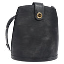 LOUIS VUITTON Epi Cluny Shoulder Bag Black M52252 LV Auth gh354-1
