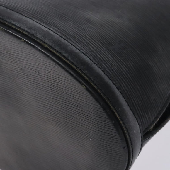 LOUIS VUITTON Epi Cluny Shoulder Bag Black M52252 LV Auth gh354