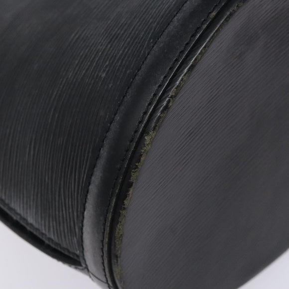 LOUIS VUITTON Epi Cluny Shoulder Bag Black M52252 LV Auth gh354