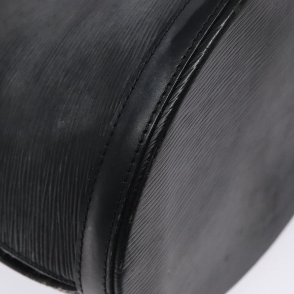 LOUIS VUITTON Epi Cluny Shoulder Bag Black M52252 LV Auth gh354