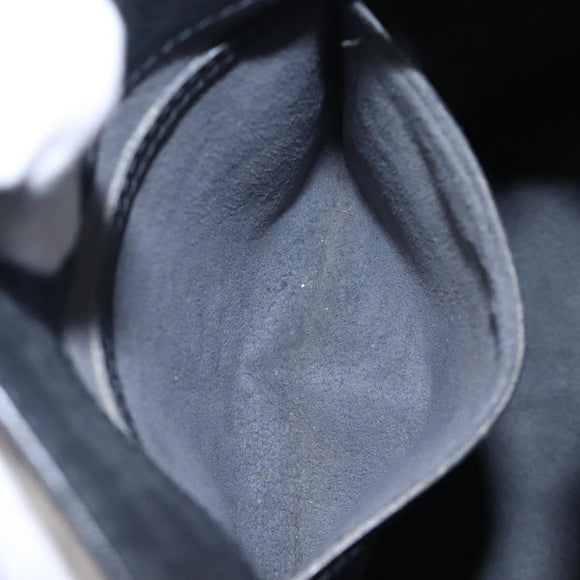 LOUIS VUITTON Epi Cluny Shoulder Bag Black M52252 LV Auth gh354